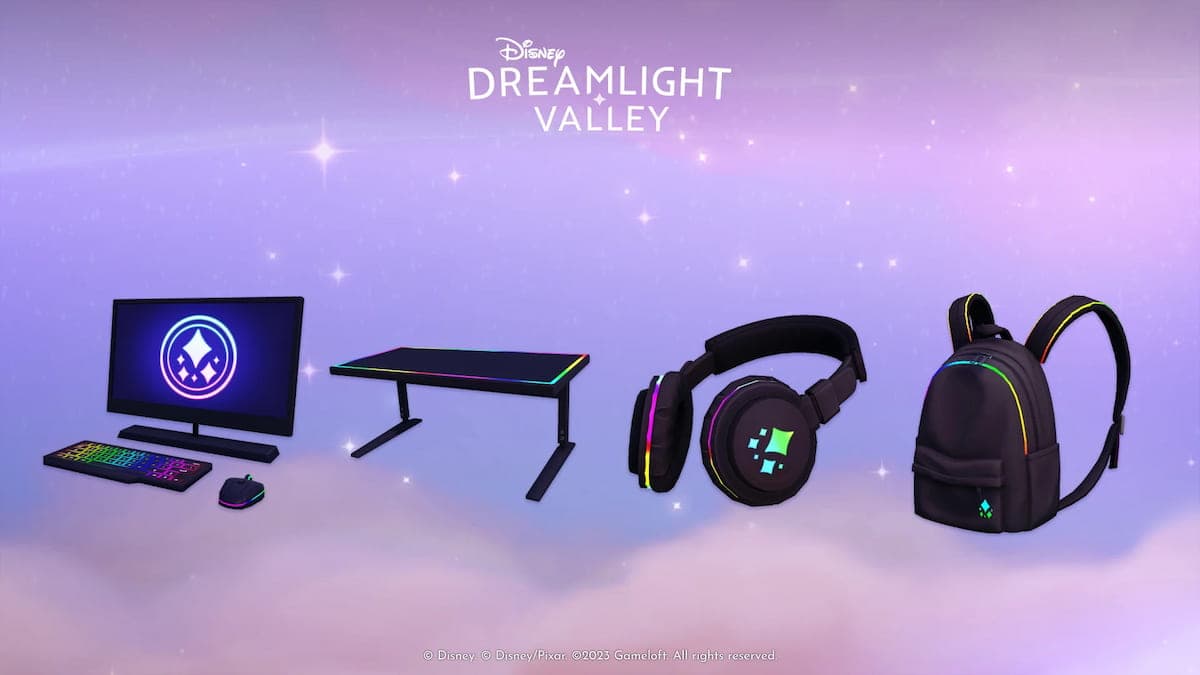Twitch drop items in Disney Dreamlight Valley