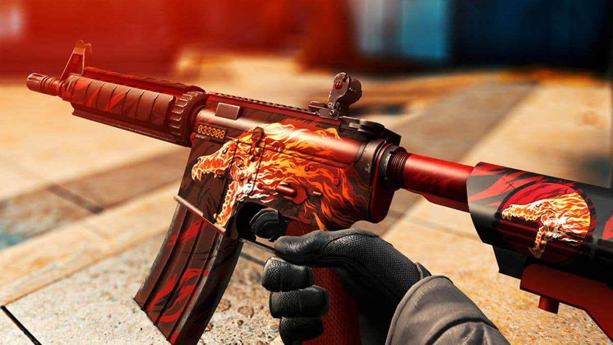 the m4a1 Howl skin in csgo