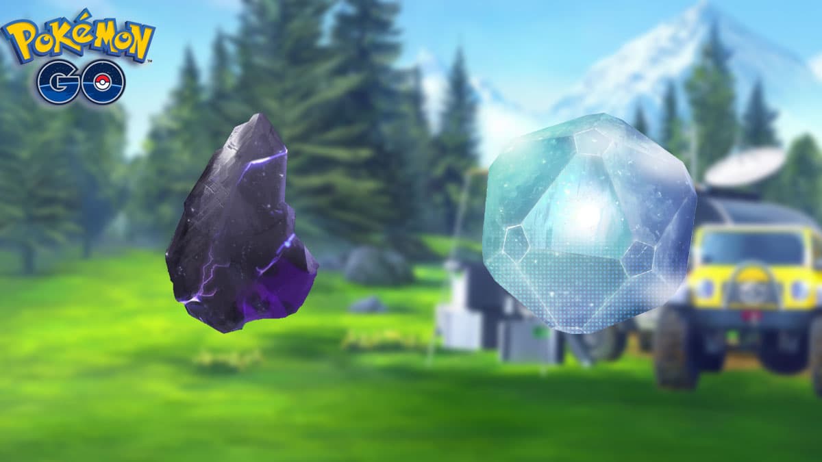 Shadow Shard and Purified Gem in Pokemon Go