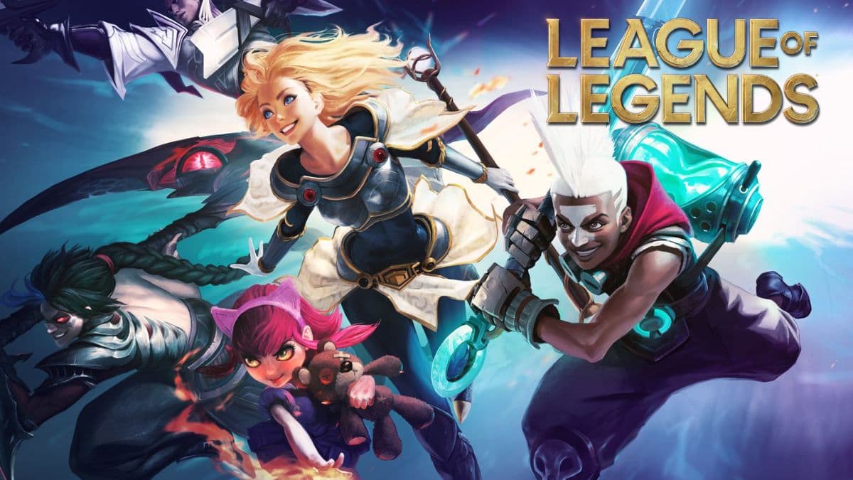 League of Legends characters in official art work