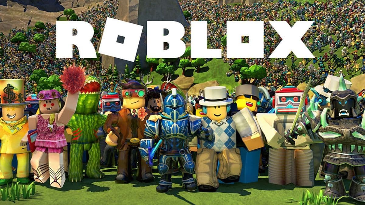 Roblox characters from different games in official art