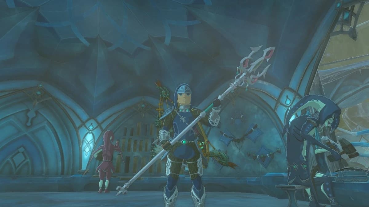 Zelda TOTK Zora Spear