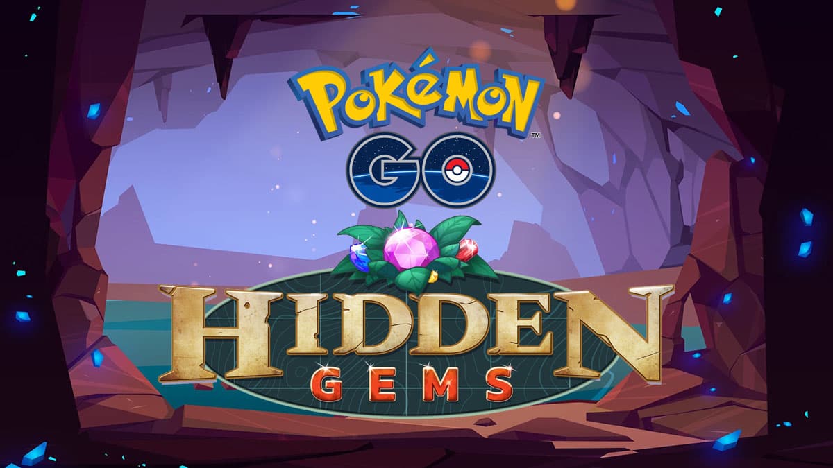 Pokemon Go Hidden Gems season logo