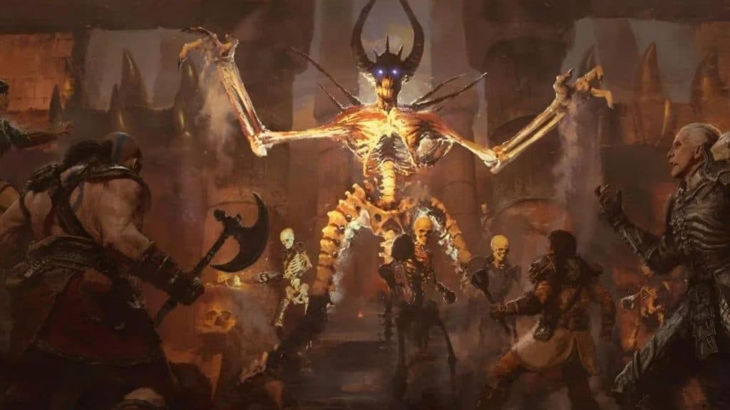 Mephisto, the lord of Hatred in Diablo lore