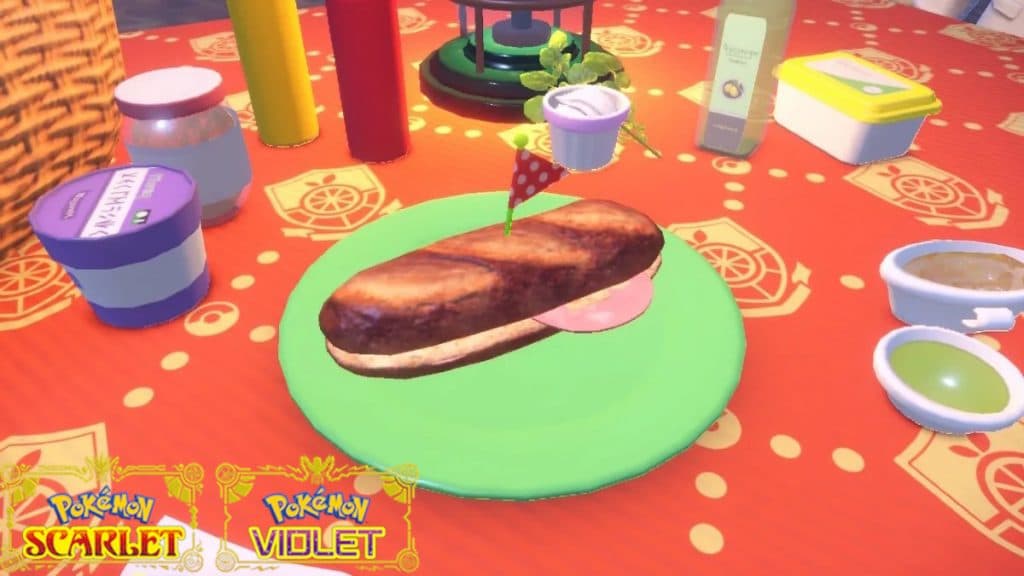 Pokemon Scarlet Violet Sandwich