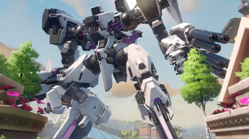 Overwatch 2: Invasion trailer showing a giant mecha-like Omnic