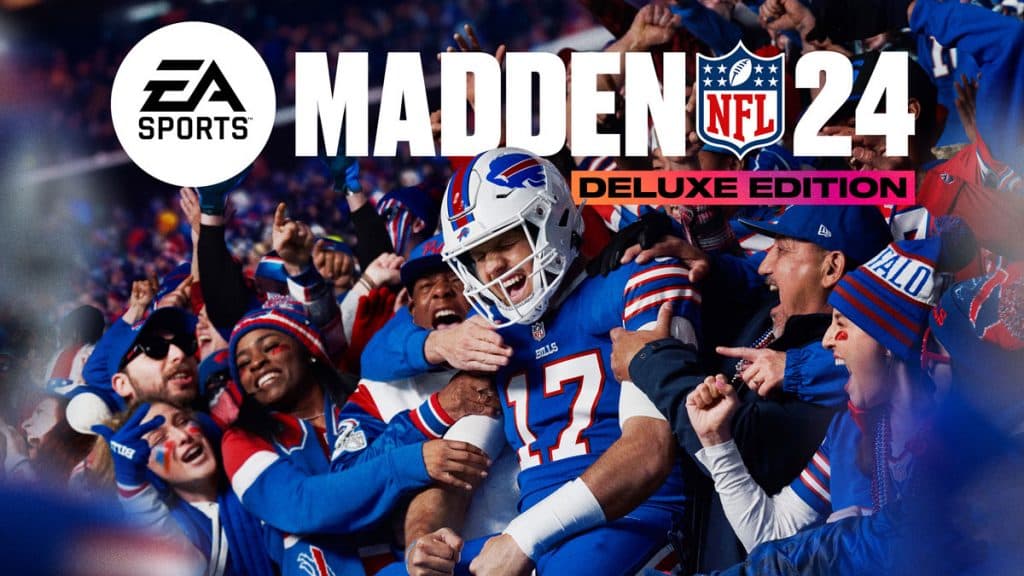 Josh Allen Cover Athlete Madden 24 Deluxe Edition