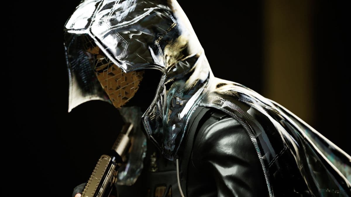 warzone 2 operator with hood up