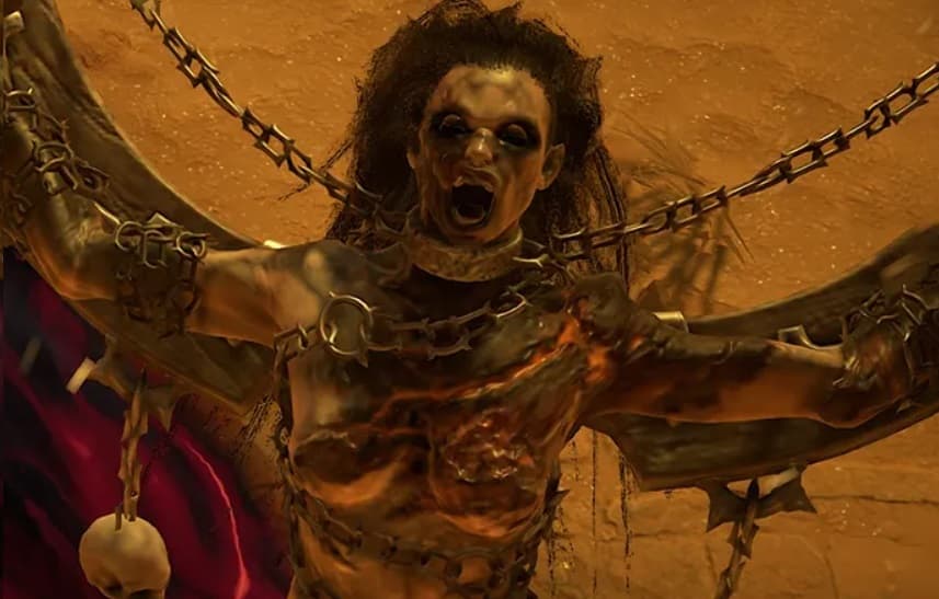 Diablo 4 boss Andariel, Maiden of Anguish.