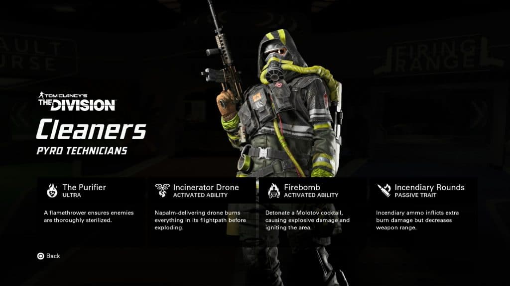 Cleaners Faction operator in XDefiant