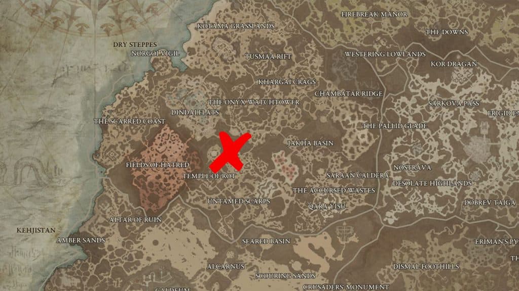Diablo 4 Cannibals Hold location