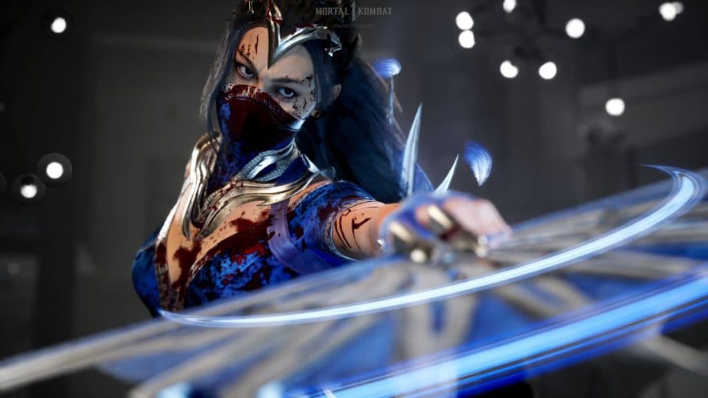 Mortal Kombat 1 character with blade