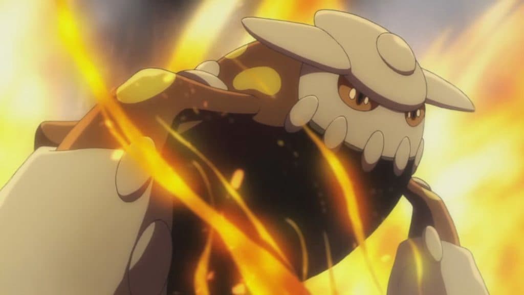 heatran using a fire-type move like it does in Pokemon Go PvP and PvE