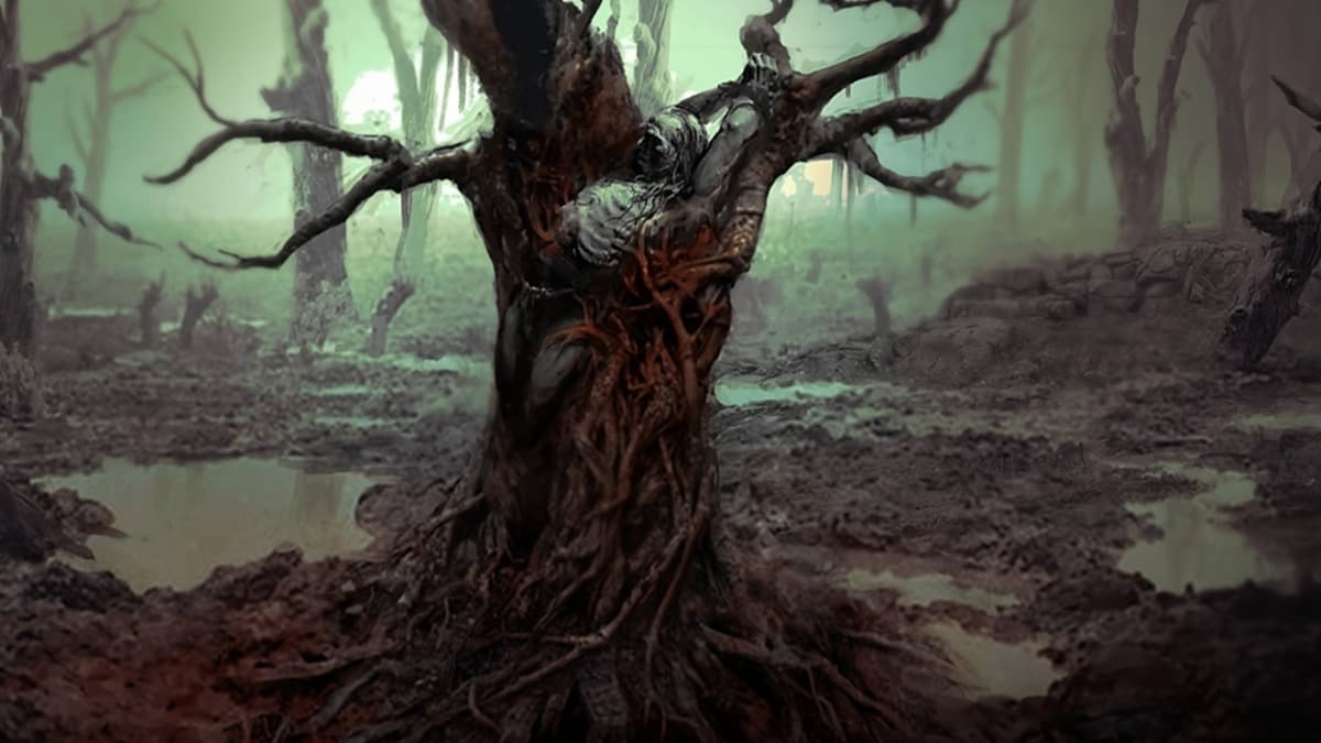 Diablo 4 swamp concept art