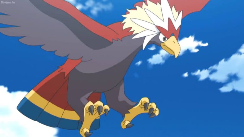 pokemon go braviary ready to use a flying-type move