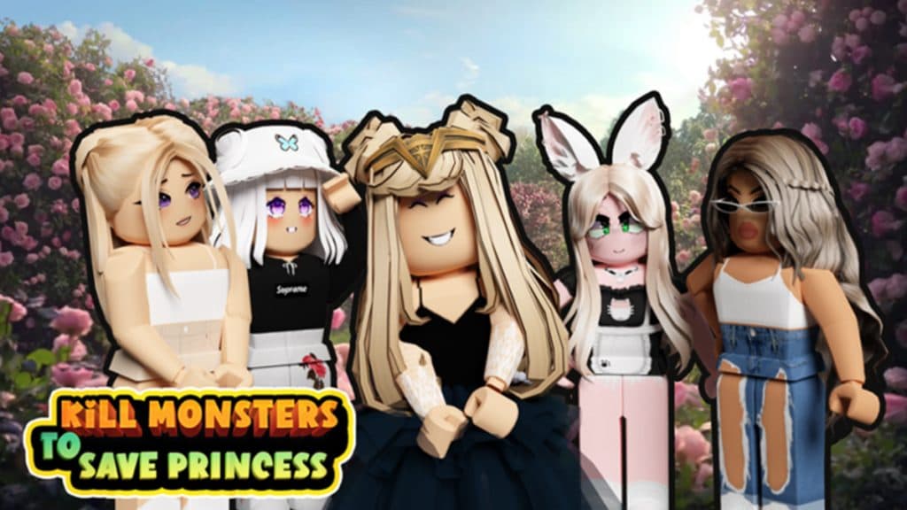 Princesses in Roblox Kill Monsters to Save Princess