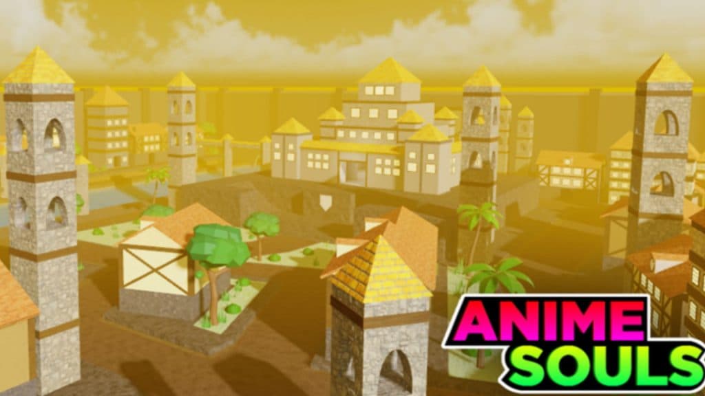 A city in Anime Souls Simulator