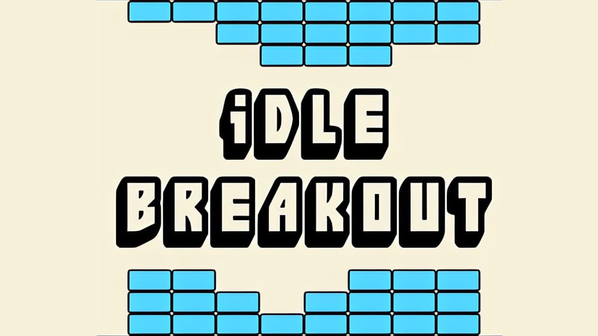 Ideal Breakout thumbnail featuring its logo between bricks.