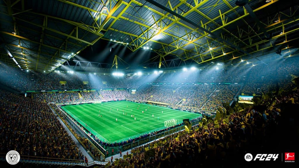 Borussia Dortmund's Signal Iduna Park in EA FC 24