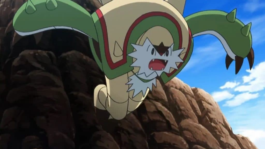 pokemon go chesnaught in the anime