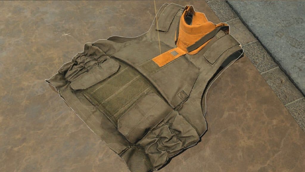 Stealth Armor Plate Carrier on the ground in Warzone 2