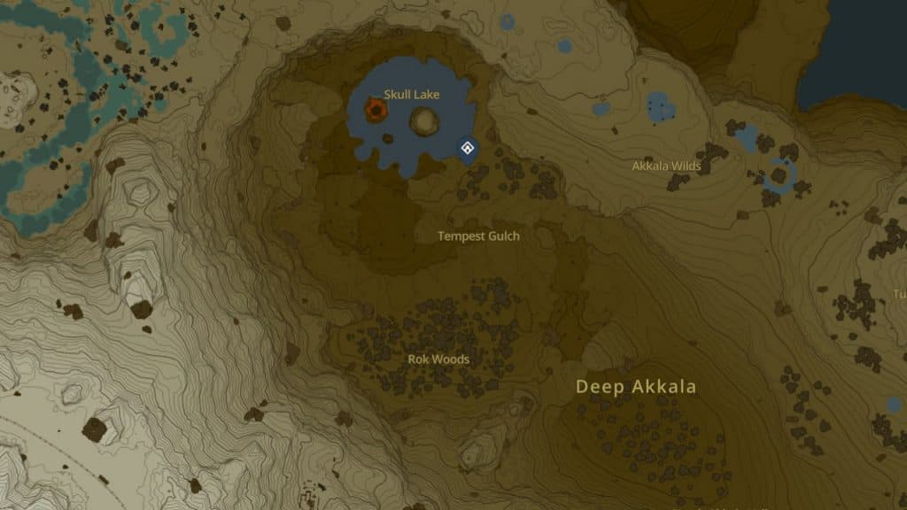 Kamatukis Shrine location in Zelda Tears of the Kingdom