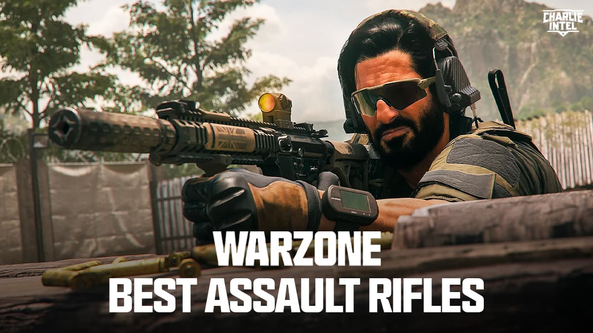 Warzone 2 player using assault rifle