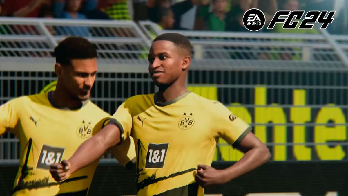 Borussia Dortmund Moukoko in EA Sports FC 24