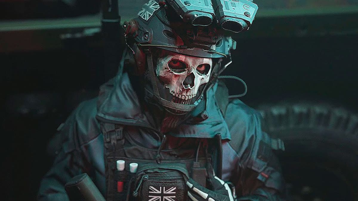 Simon Ghost Riley from Modern Warfare 2 campaign