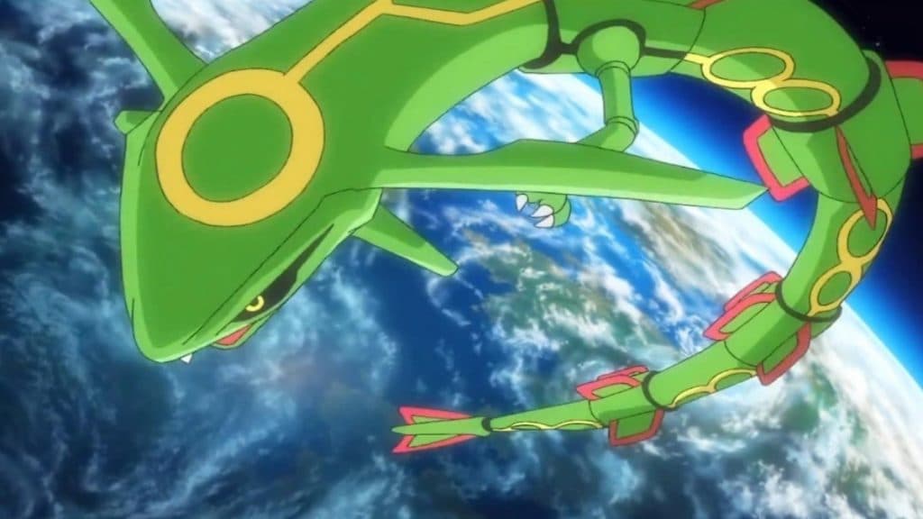 pokemon go best attackers species rayquaza in space