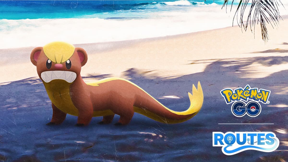 Yungoos in a Pokemon Go Routes promo image