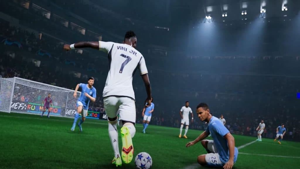 Manchester City and Real Madrid EA FC 24