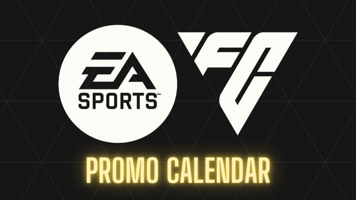 EA FC 24 promo calendar with logo