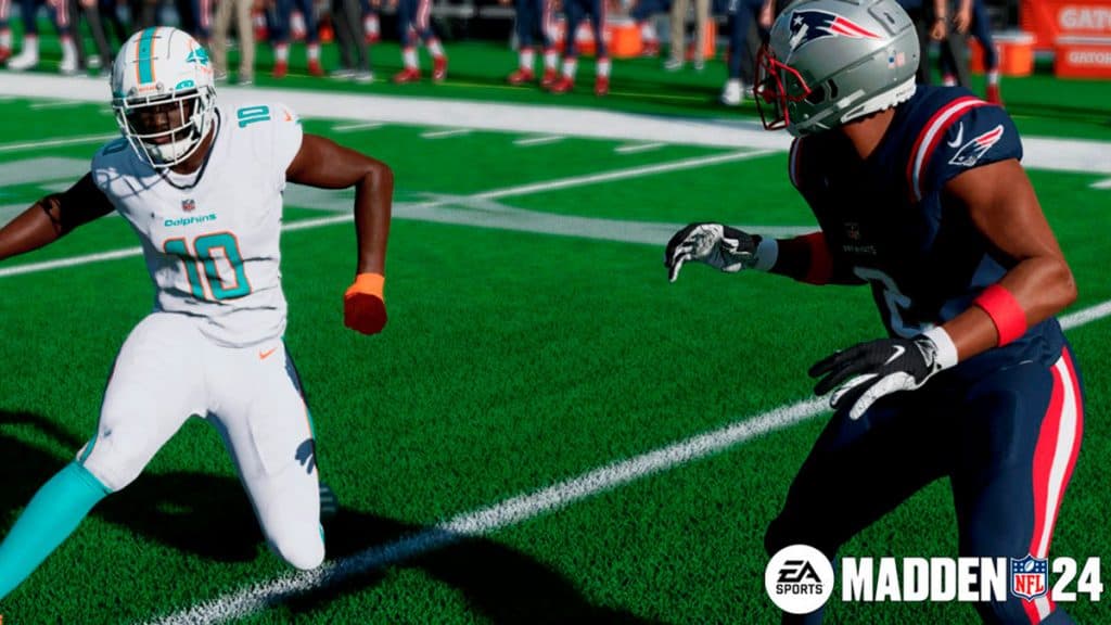 Miami Dolphins' Tyreek Hill in Madden 24