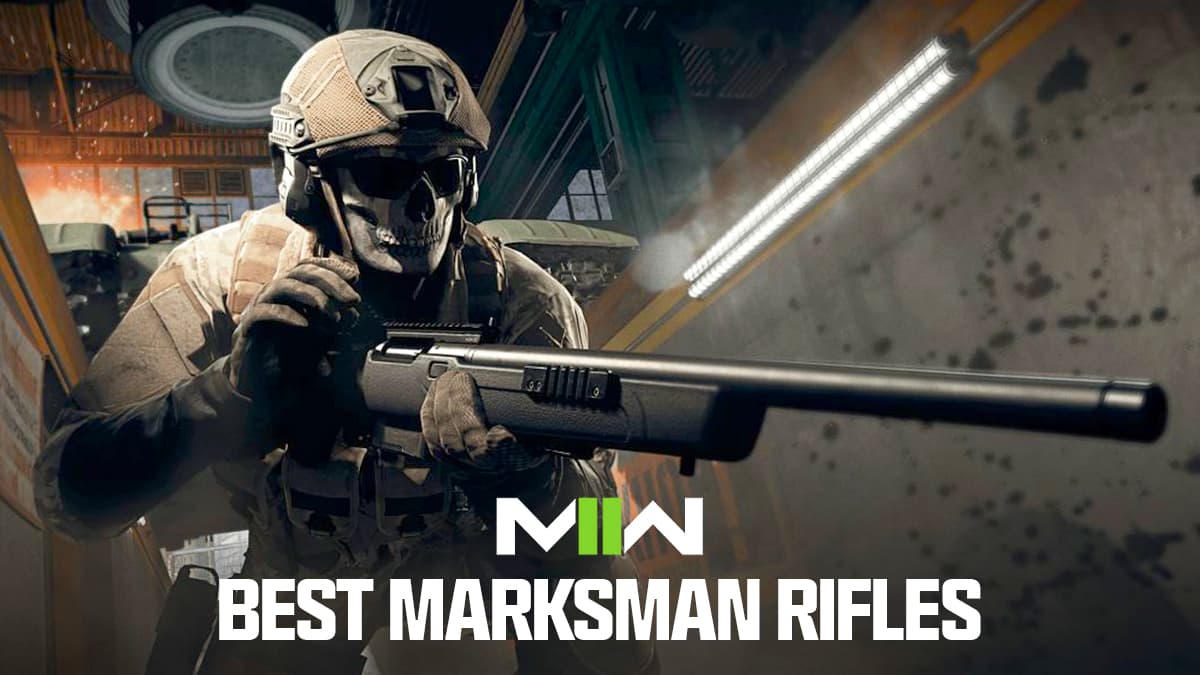 Ghost holding a Marksman Rifle