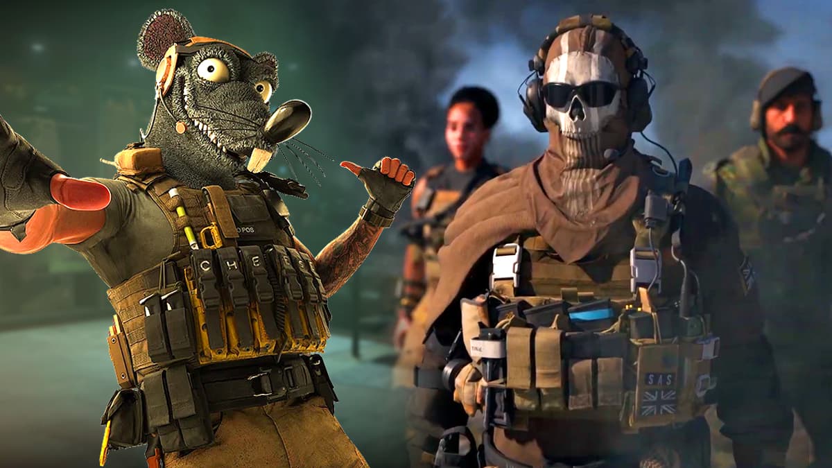 Warzone 2 players beside the WSOW Rat Pack Operator Skin