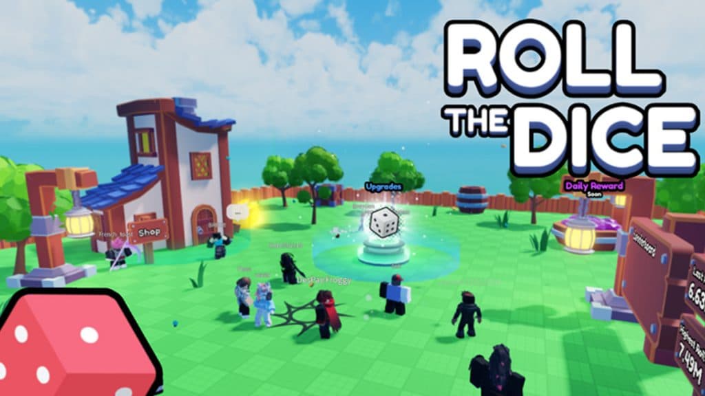 Roblox Roll the Dice fountain