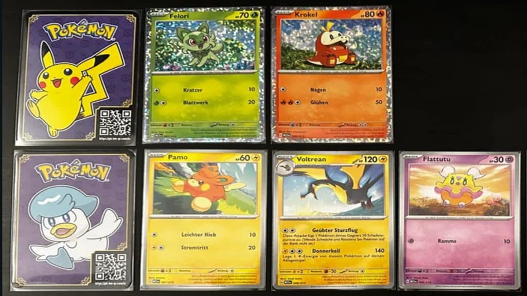 Holo cards Pokemon TCG McDonald's collection 2023