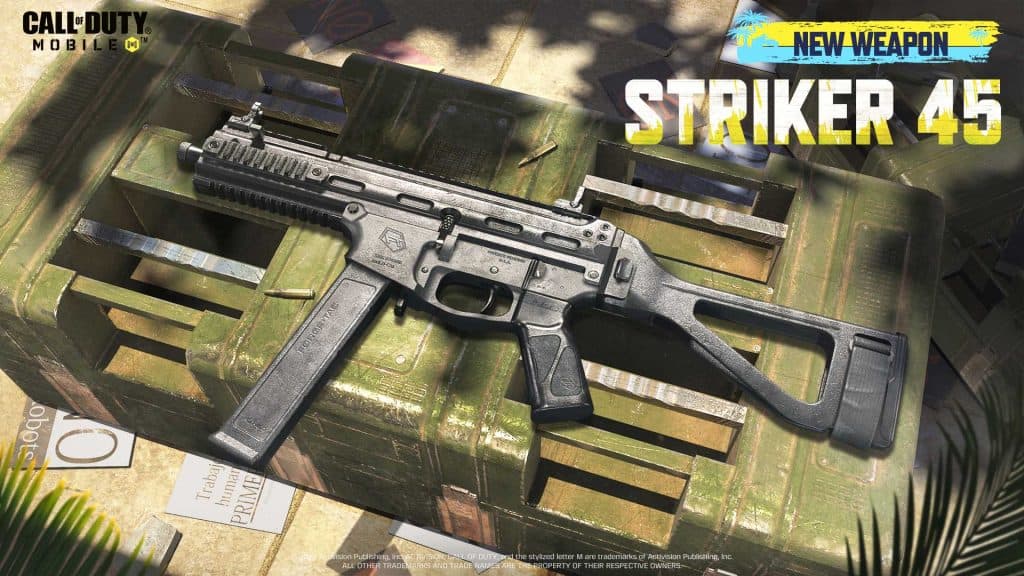 Striker 45 in Call of Duty Mobile.