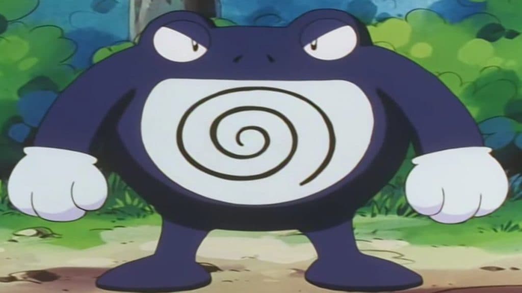 poliwrath pokemon go in its typical pose from the anime