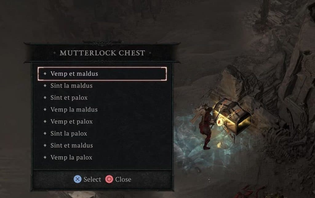 Diablo 4 Mutterlock Chest