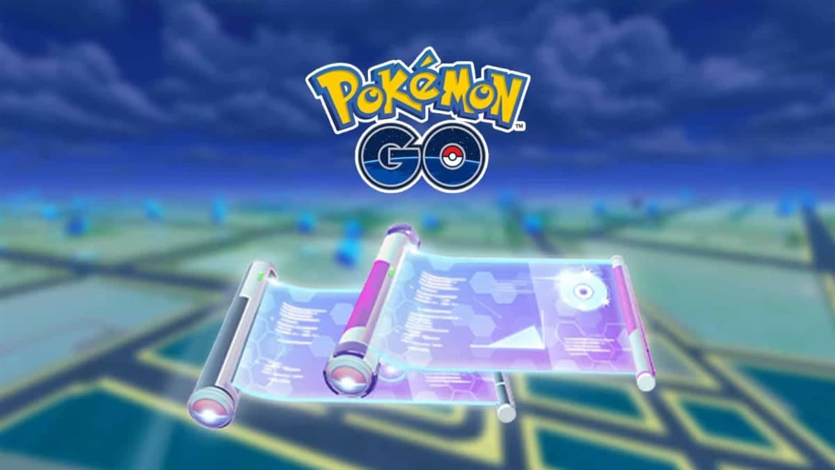 pokemon go elite fast tm and charged tm image with game background