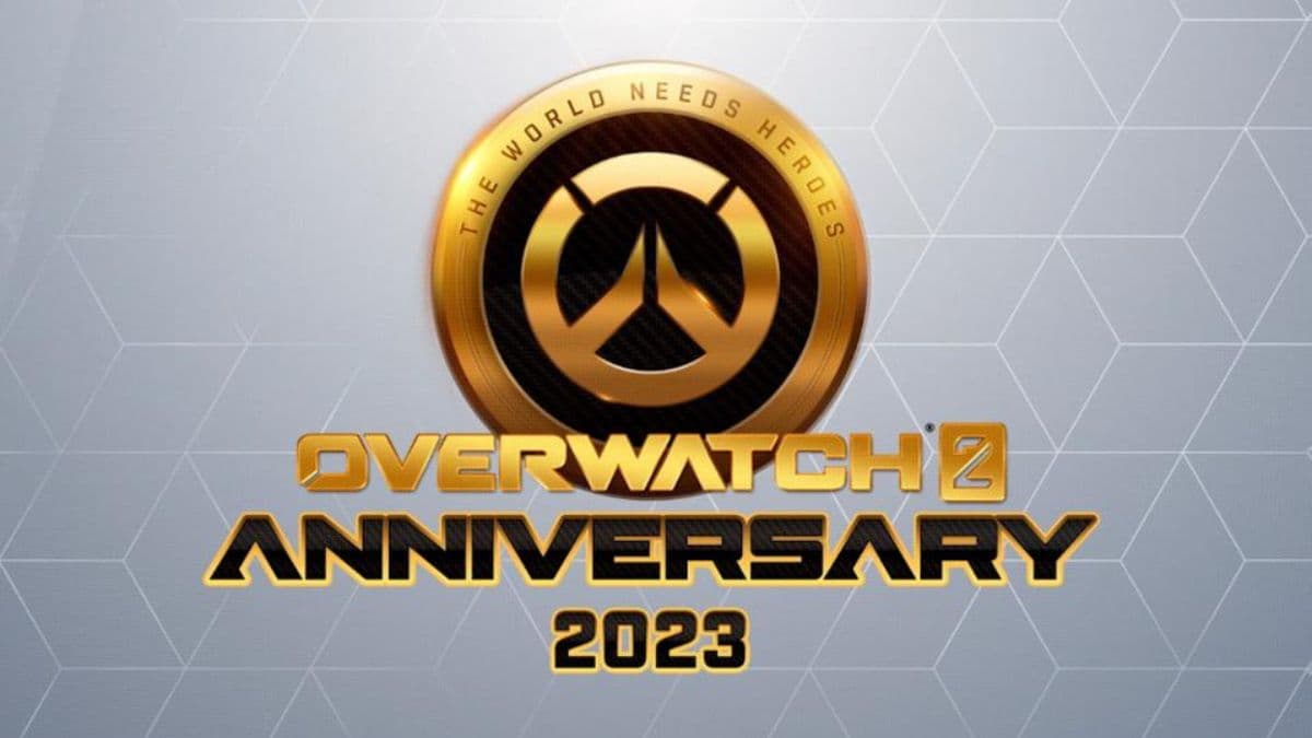 Overwatch 2 anniversary 2023 logo