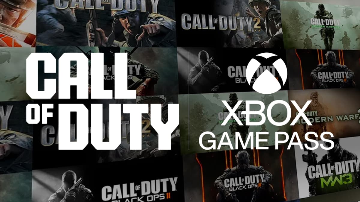 Call of Duty games, Xbox Game pass logo and CoD logo