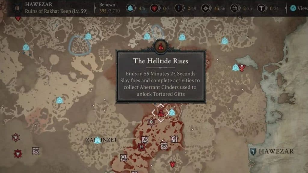 Diablo 4 Helltide notification