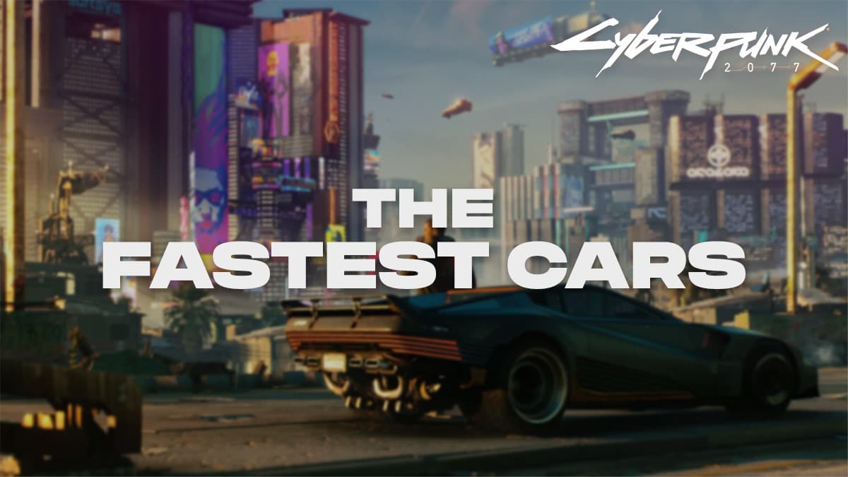 A character leaning on the hood of a car in Cyberpunk 2077 key art.