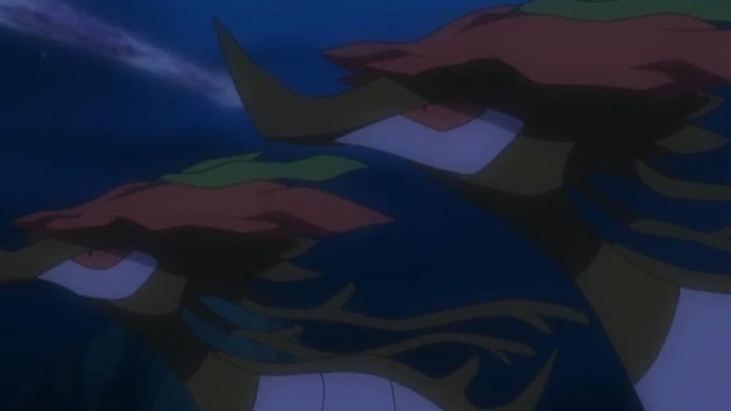 dragalge pokemon go using a water-type move in the anime.