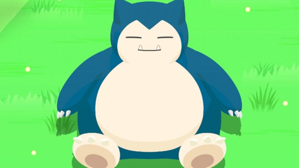 pokemon sleep snorlax promo image