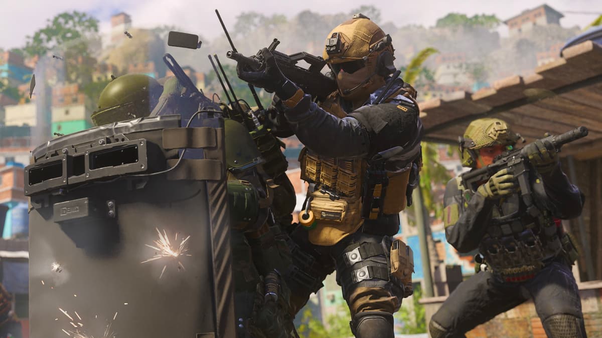 Modern Warfare 3 operator in Favela