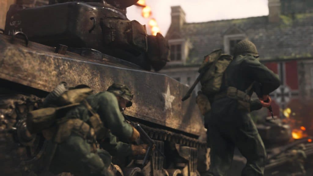 Call of Duty: World War II Operators in War mode